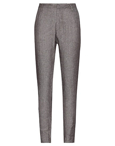 E-GÓ Casual pants Brown 97% Cotton, 3% Elastane