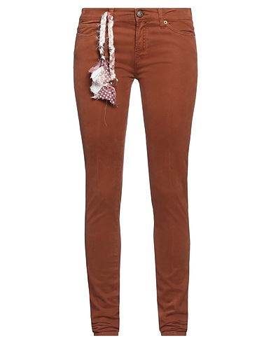 TRUE NYC® Casual trouser Brown 98% Cotton, 2% Elastane