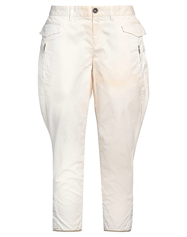 INCOTEX RED Casual pants Ivory 100% Cotton