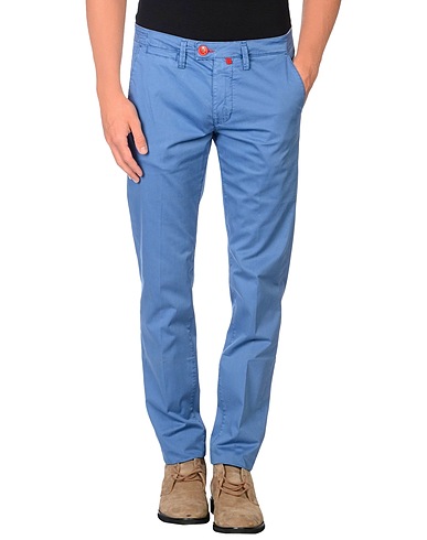 BARONIO Chinos Blaugrau 96% Baumwolle, 4% Elastan