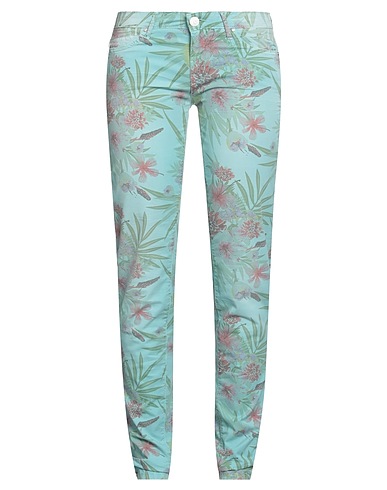 OAKS Pantalone Verde 98% Cotone, 2% Elastan
