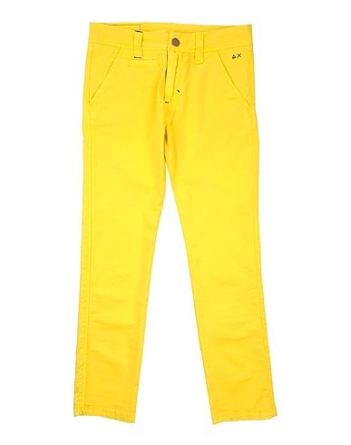 SUN 68 Pantalone Giallo 98% Cotone, 2% Elastan