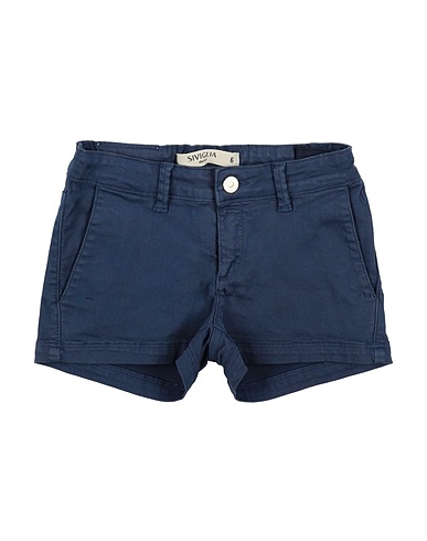 SIVIGLIA Shorts & Bermuda Slate blue 97% Cotton, 3% Elastane
