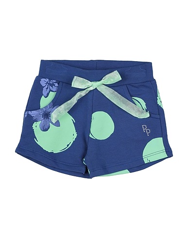 PATRIZIA PEPE Shorts & Bermuda Blu 95% Cotone, 5% Elastan