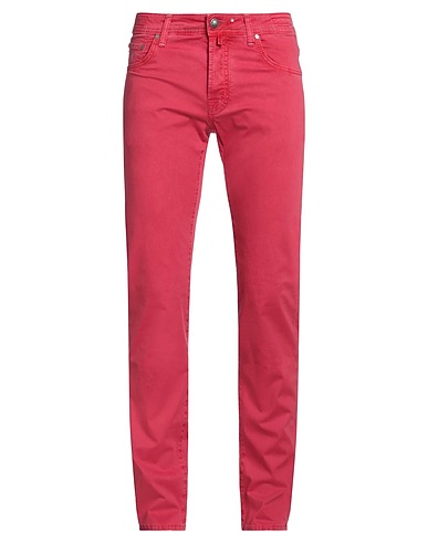JACOB COHЁN 5-pocket Red 98% Cotton, 2% Elastane