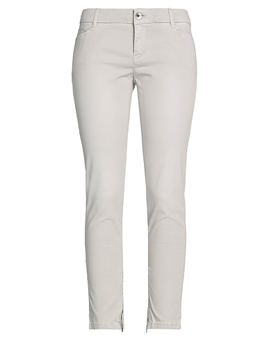 JACOB COHЁN Casual trouser Light grey 96% Cotton, 4% Elastane