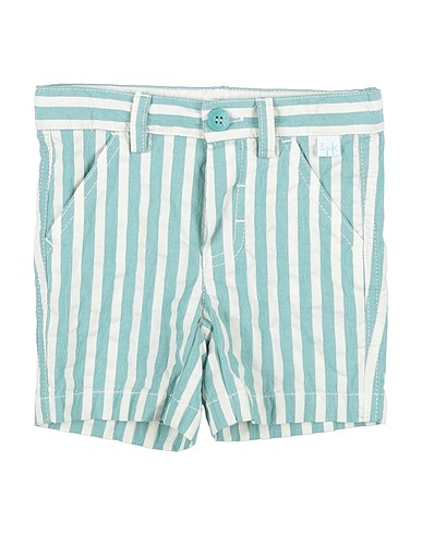 IL GUFO Shorts & Bermuda Light green 99% Cotton, 1% Elastane