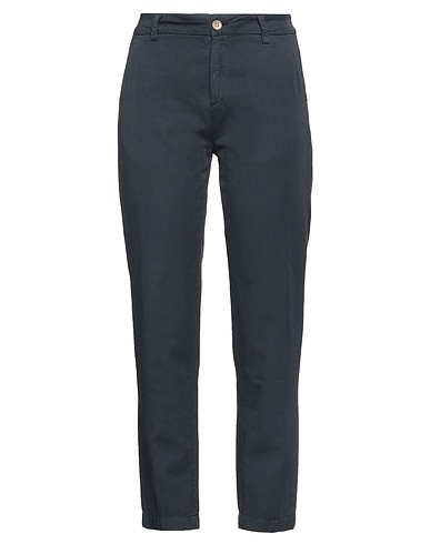 MASON'S Casual trouser Black 81% Cotton, 19% Linen