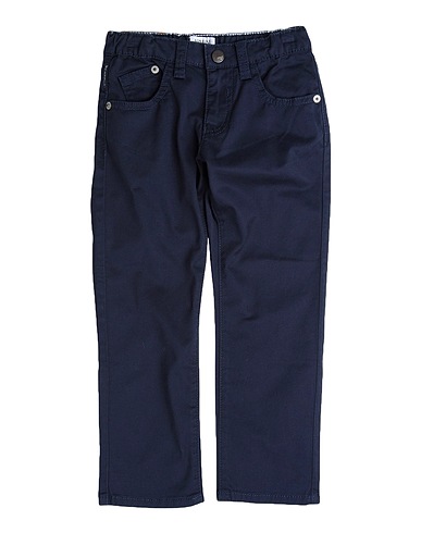 EMPORIO ARMANI Casual trouser Midnight blue 97% Cotton, 3% Elastane