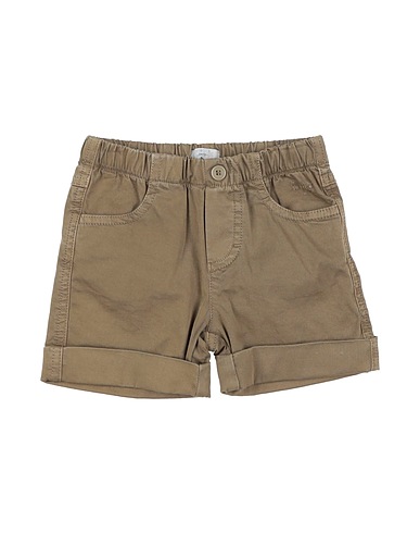 IL GUFO Shorts & Bermuda Military green 98% Cotton, 2% Elastane