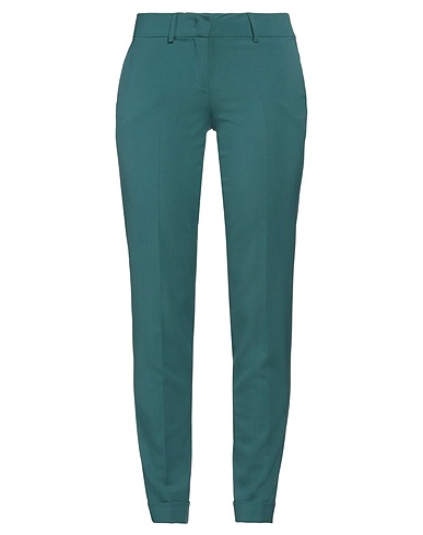 HANITA Casual trouser Deep teal 88% Polyester, 12% Elastane