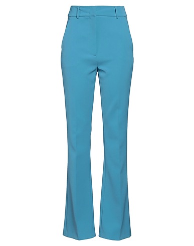 BOUTIQUE MOSCHINO Casual trouser Azure 70% Triacetate, 30% Polyester