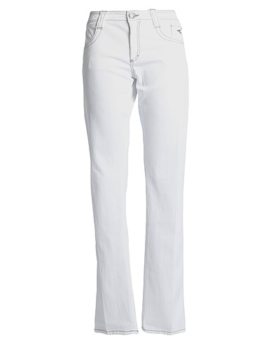 CARLO CHIONNA Pantalone Bianco 98% Cotone, 2% Elastam