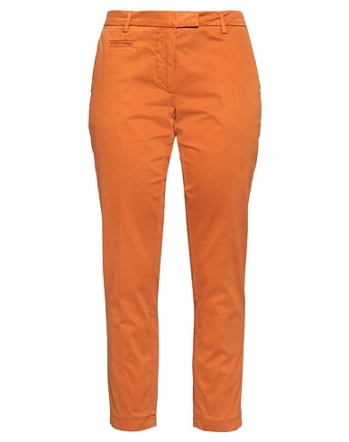 GABARDINE Pantalone Marrone 98% Cotone, 2% Elastan