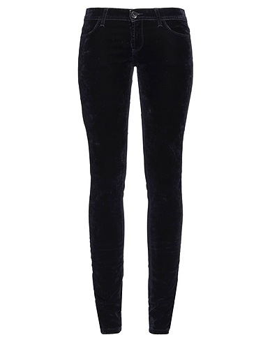 BRIAN DALES Casual trouser Midnight blue 80% Cotton, 18% Viscose, 2% Elastane