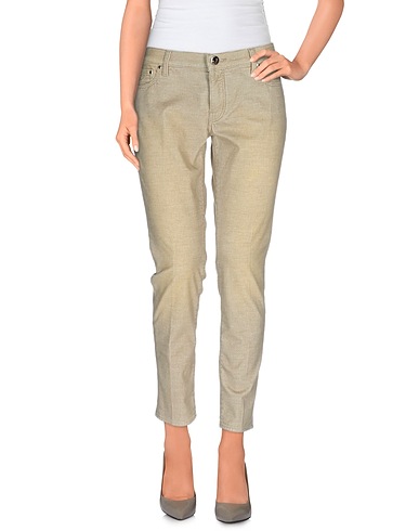 JACOB COHЁN Повседневные брюки Светло-зелёный 98% Хлопок, 2% Эластан