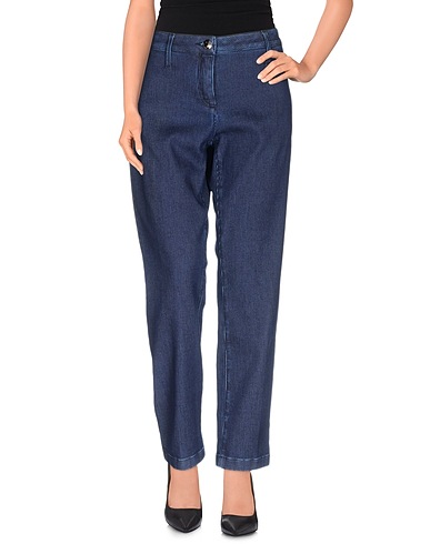 JACOB COHЁN Denim trousers Blue 98% Cotton, 2% Elastane