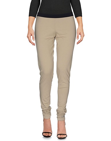 TWINSET Leggings Beige 93% Viscose, 7% Elastane