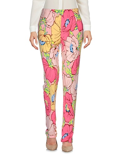 MOSCHINO CHEAP AND CHIC Casual trouser Mauve 100% Rayon