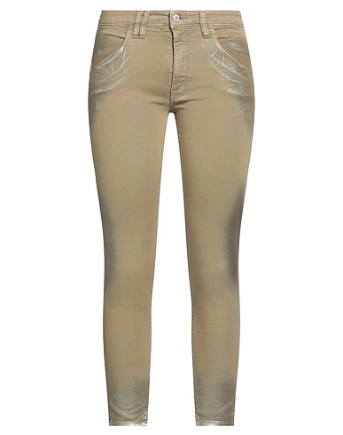 CYCLE Casual pants Khaki 98% Cotton, 2% Elastane
