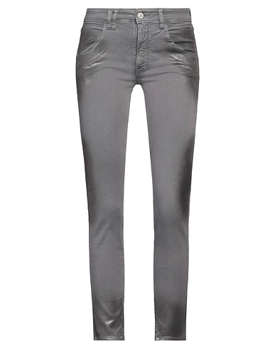 CYCLE Casual pants Grey 98% Cotton, 2% Elastane