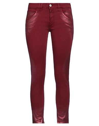 CYCLE Pantalone Bordeaux 98% Cotone, 2% Elastan
