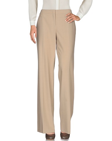 SCHUMACHER Pantalone Beige 50% Viscosa, 40% Lana, 7% Poliammide, 3% Elastan