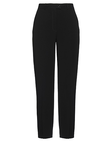 ASPESI Casual pants Black 70% Triacetate, 30% Polyester