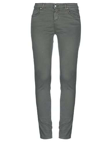 FIFTY FOUR Casual trouser Military green 97% Cotton, 3% Elastane