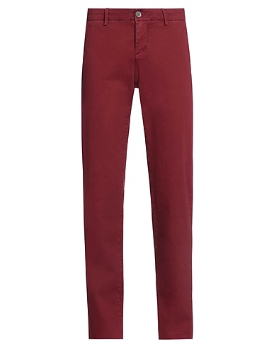 MAISON CLOCHARD Chinos Bordeaux 98% Baumwolle, 2% Elastan