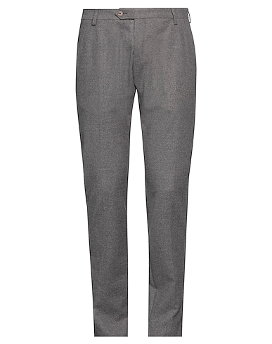 MICHAEL COAL Casual pants Grey 64% Polyester, 34% Rayon, 2% Elastane