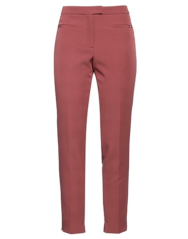 SEVENTY VENEZIA Casual pants Mauve 88% Polyester, 12% Elastane