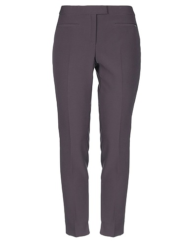 SEVENTY VENEZIA Casual pants Charcoal 88% Polyester, 12% Elastane