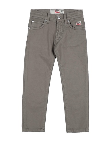 ROŸ ROGER'S Casual trouser Khaki 97% Cotton, 3% Lycra