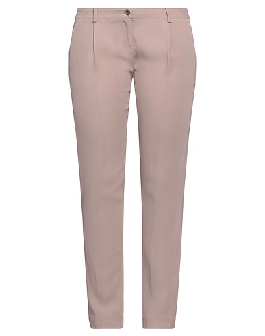 PATRIZIA PEPE SERA Casual trouser Taupe 75% Viscose, 25% Lyocell