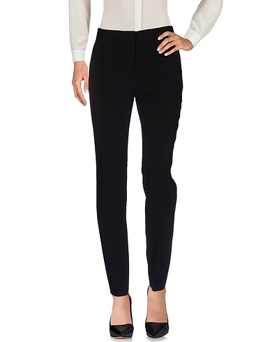 ALBERTA FERRETTI Casual trouser Black 66% Cotton, 32% Polyamide, 2% Other Fibres