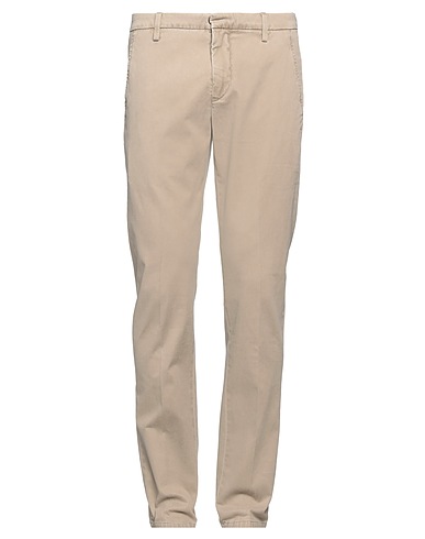 DONDUP Casual trouser Beige 97% Cotton, 3% Elastane