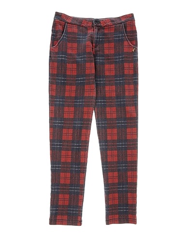 PATRIZIA PEPE Casual trouser Burgundy 100% Cotton