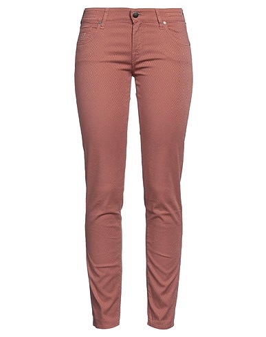 JACOB COHЁN Casual trouser Light brown 97% Cotton, 3% Elastane