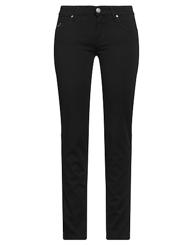 JACOB COHЁN Casual trouser Charcoal 97% Cotton, 3% Elastane