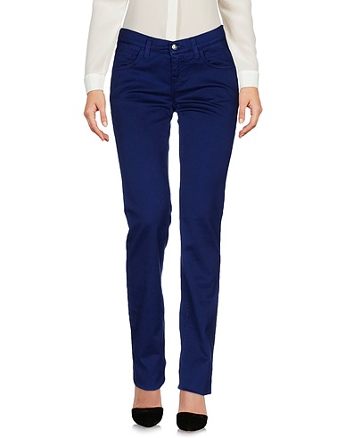 FAY Casual trouser Midnight blue 98% Cotton, 2% Elastane