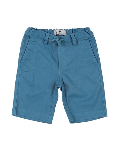 MACCHIA J Casual trouser Slate blue 97% Cotton, 3% Elastane