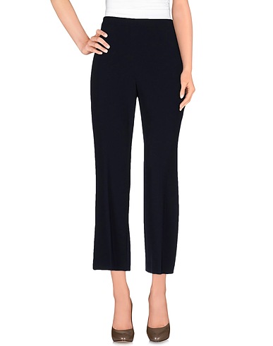 THEORY Casual trouser Midnight blue 70% Triacetate, 30% Polyester