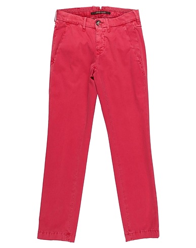JACOB COHЁN Casual trouser Red 97% Cotton, 3% Elastane