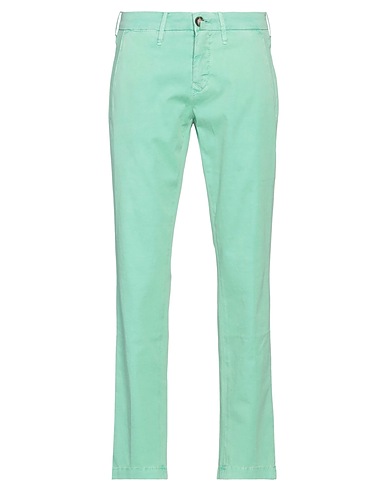JACOB COHЁN Chinos Verde claro 97% Algodón, 3% Elastán