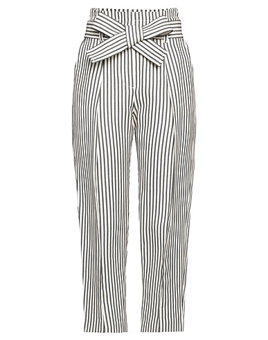 3.1 PHILLIP LIM Casual pants Ivory 48% Cotton, 28% Linen, 24% Viscose