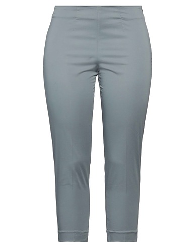 ROSSOPURO Casual trouser Grey 97% Cotton, 3% Elastane