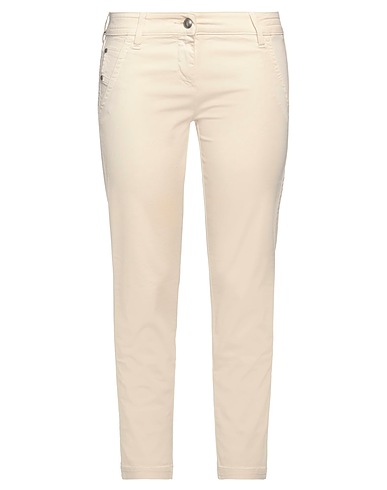 JACOB COHЁN Casual pants Cream 48% Lyocell, 46% Cotton, 6% Elastane