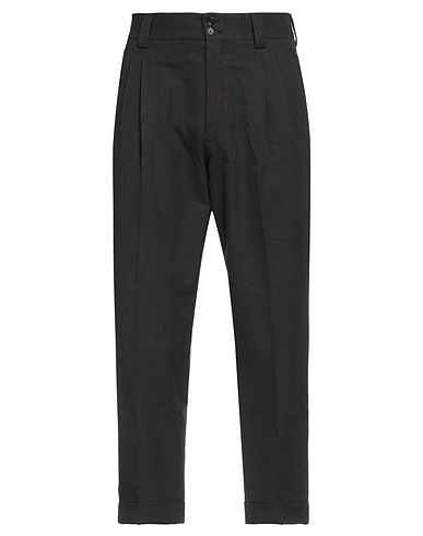 DOLCE&GABBANA Casual pants Dark brown 100% Cotton
