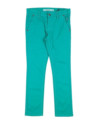 SIVIGLIA Casual pants Turquoise 97% Cotton, 3% Elastane